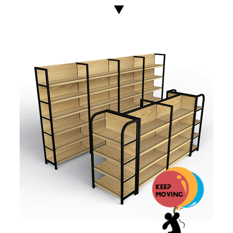 Adjustable Display Rack Rak Paparan Supermarket Convenience Store Multi ...