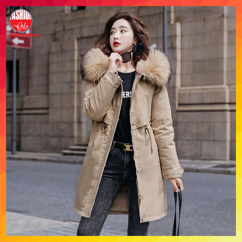 Plus Size Winter Jacket Woman Baju Sejuk Jaket Wanita Saiz Besar Plush ...