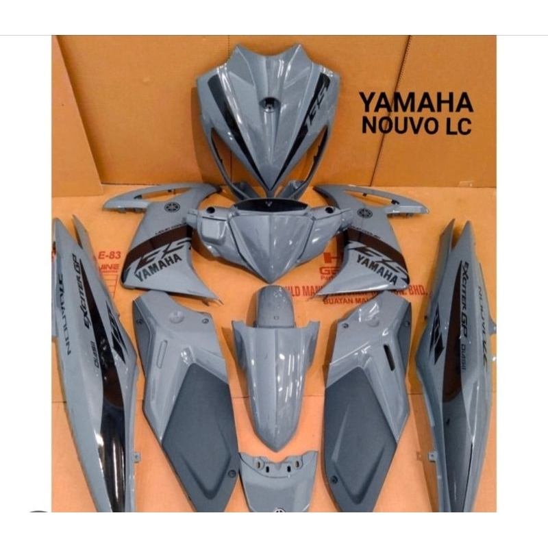 COVER SET NOUVO LC DESIGN EXITER GP (SET SIAP TAMPAL STIKER) Shopee