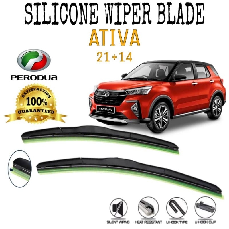 Silicone Wiper Blade Perodua Ativa | Shopee Malaysia