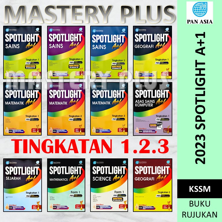 2023 Spotlight A1 Kssm Tingkatan 123 And Topikal Uasa A Asas Sains Komputer Tingkatan 1 2 3 6810