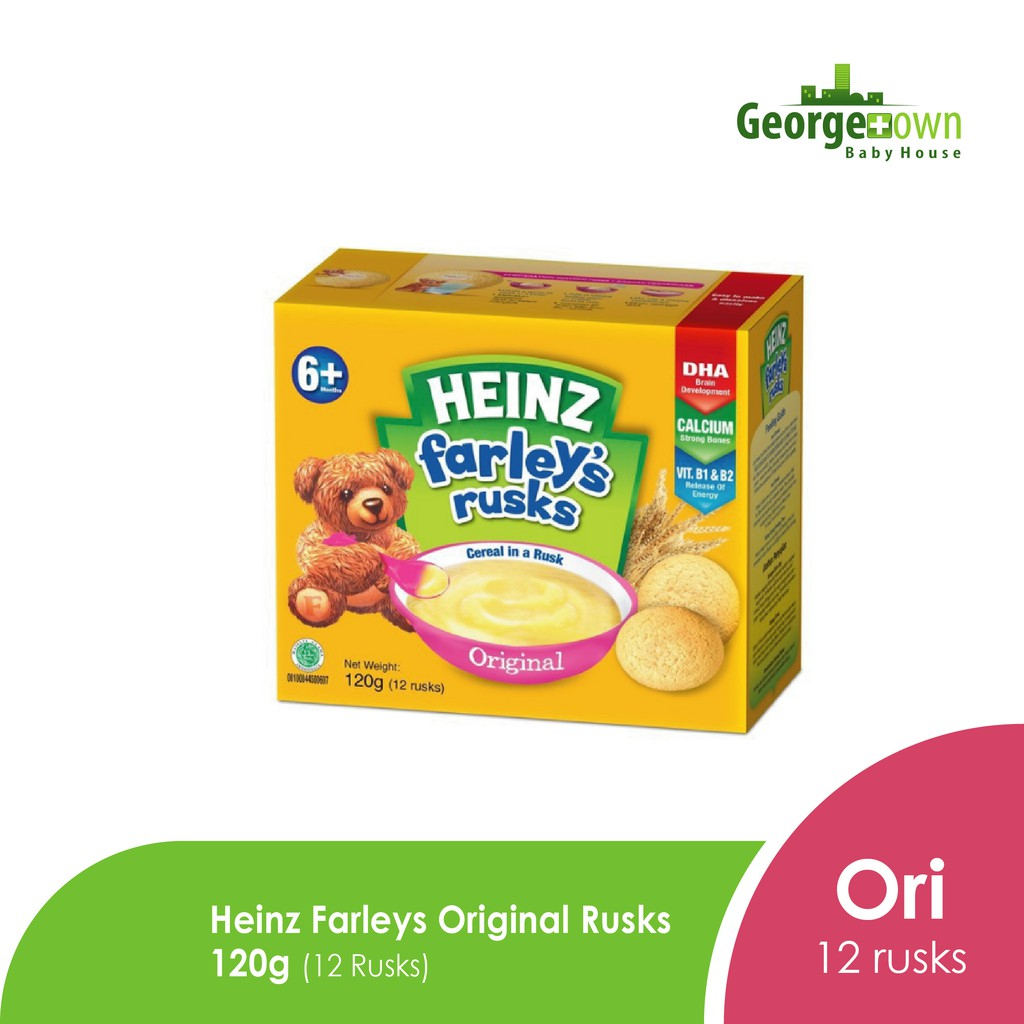 HEINZ FARLEYS RUSKS ORIGINAL 120G (Y Dept) | Shopee Malaysia