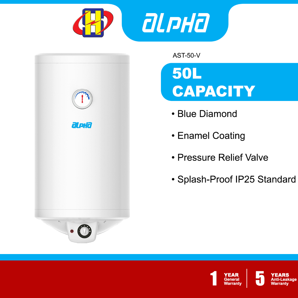 Alpha Storage Water Heater (30L90L) AST30H / AST40H / AST50H