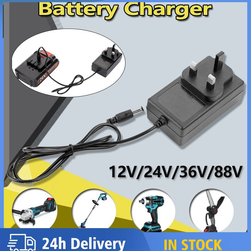 21V/16.8V Lithium Battery Charger Suitable For Drill UK Plug AC/DC