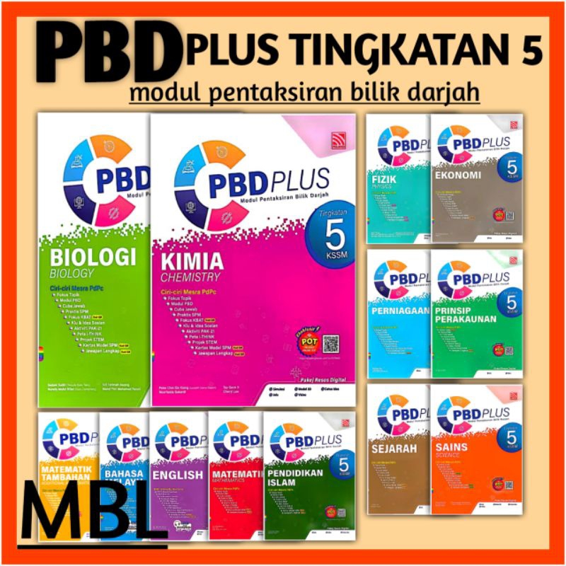 [MBL] PELANGI PBD PLUS MODUL PENTAKSIRAN BILIK DARJAH TINGKATAN 5 ...