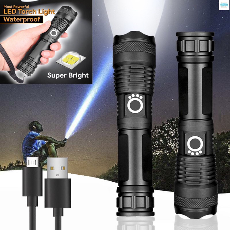 Flashlight Torch light super bright Waterproof LED flashlight ...
