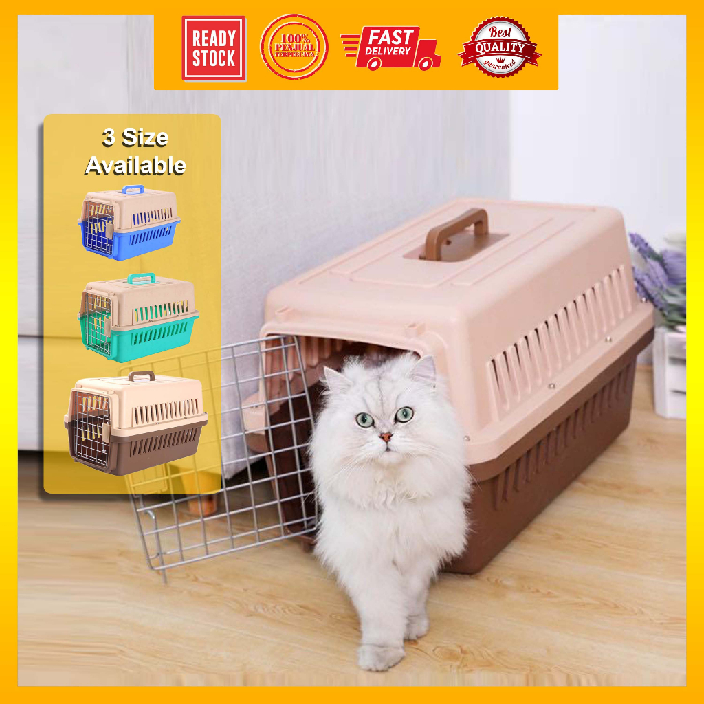 Pet Cat Carrier Travel Kennel / Pet Cat Carrier / Bekas Sangkar Kucing / Cat Cage 1001 1002