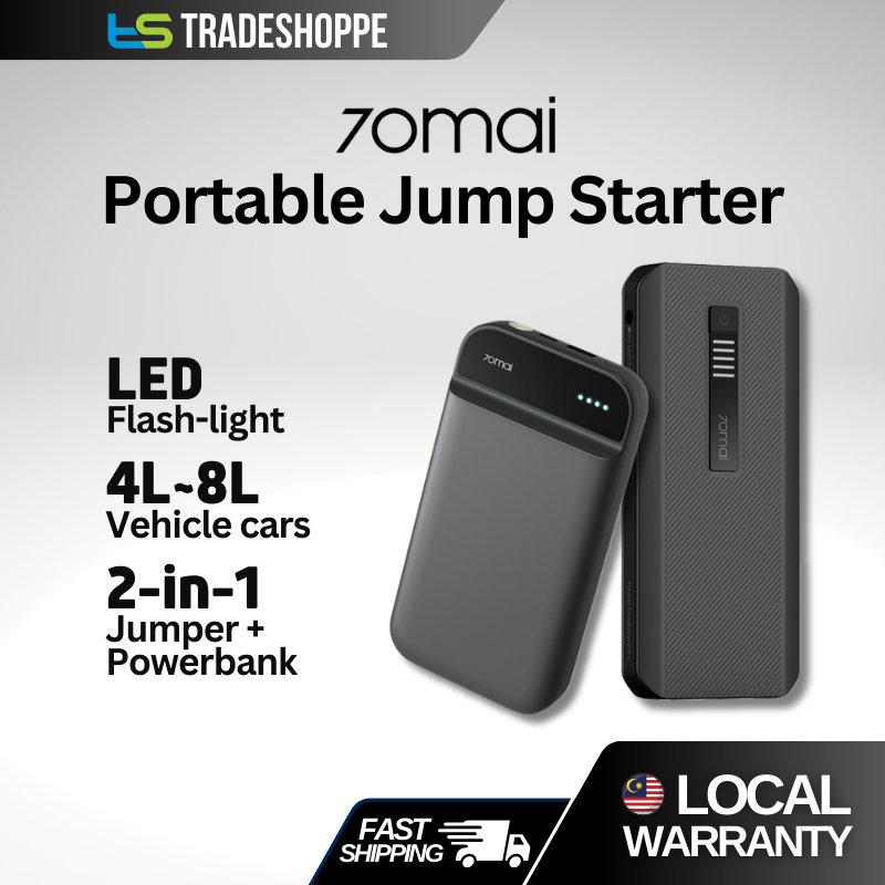 70mai Max Emergency Jump Starter Powerbank PS06 (18000mAh) / PS01 ...