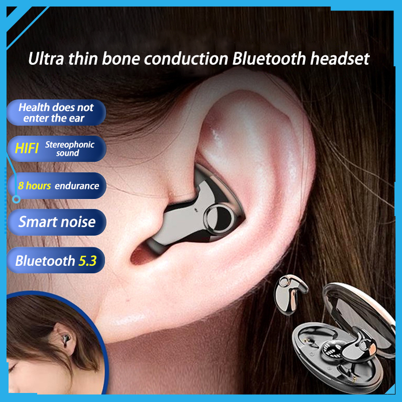 Sleep earphones Mini invisible Bluetooth earphones Noise reduction ...