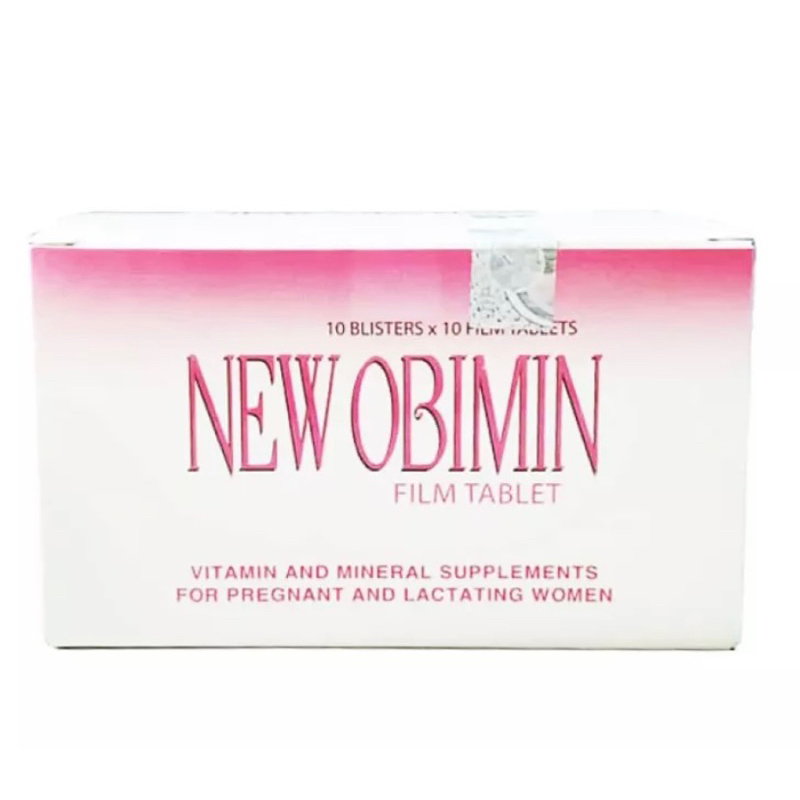 New Obimin for Pregnant & Lactating Women (10 x 10 Film Tablets ...