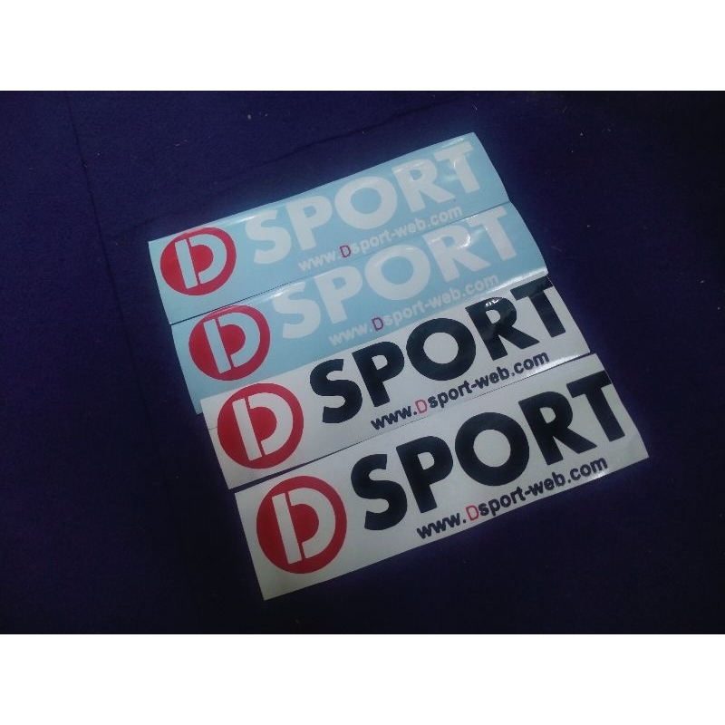 Sticker Cutting Dsport Web High Quality | Shopee Malaysia
