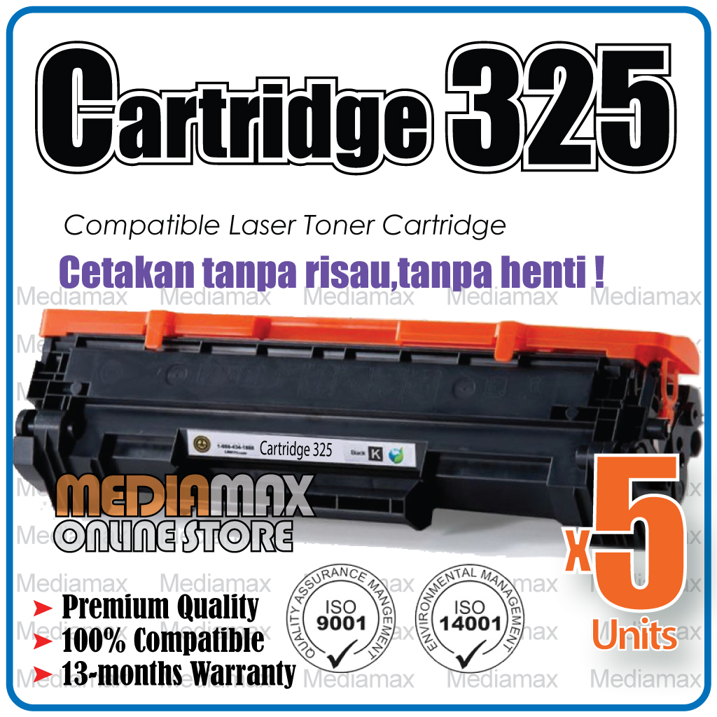 5x Compatible Canon Cartridge 325 MF-3010 MF 3010 LBP-6030 LBP-6030W ...