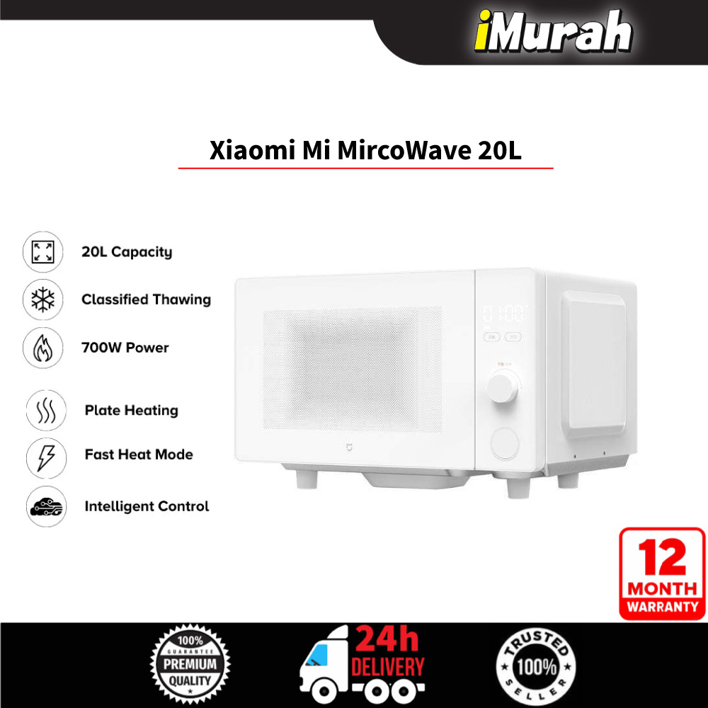 Xiaomi Mi Smart Microwave 20L [APP Control Built in Wifi & Recipe