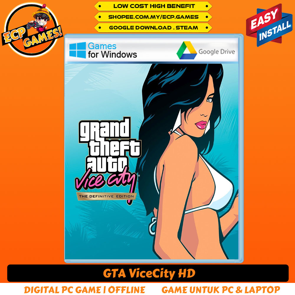 Gta Grand Theft Auto Vice City Pc Game Offline Digital Download Dlc Ecpgames 9603
