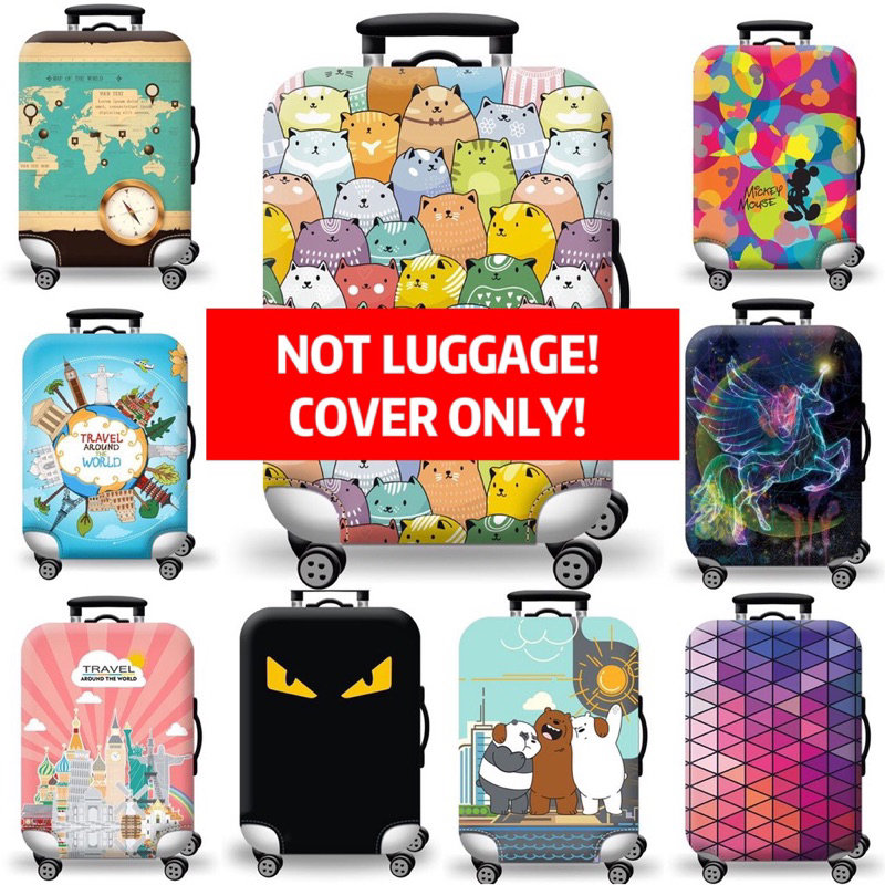 Luggage Protector Elastic Luggage Cover Luggage Suitcase Anti Scratch
