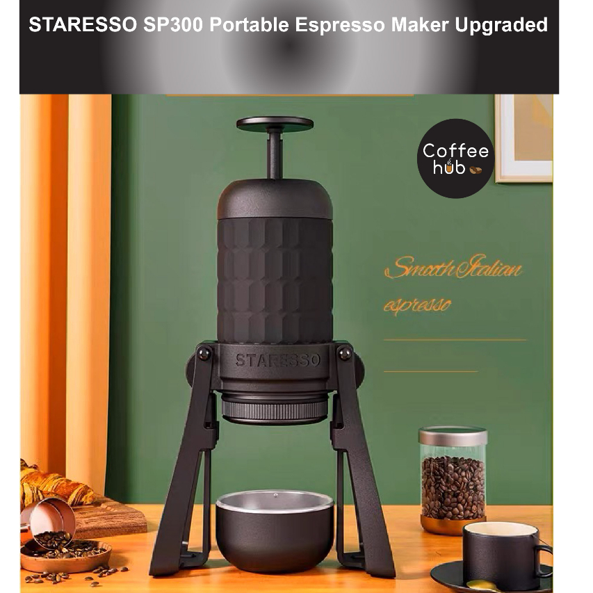 (Ready Stock)STARESSO Portable Espresso Coffee Maker Outdoor Camping