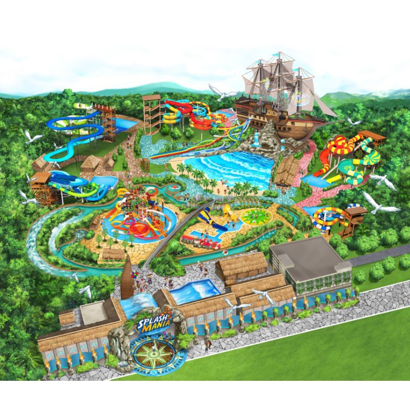 Splash Mania Gamuda Cove Waterpark Ticket ( PROMOTION ) Shopee Malaysia