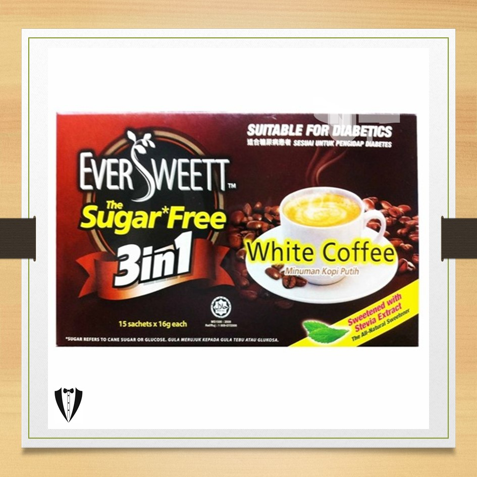 [EXP 12/2024] EVERSWEETT / EVERSWEET SUGAR FREE COFFEE (WITH STEVIA