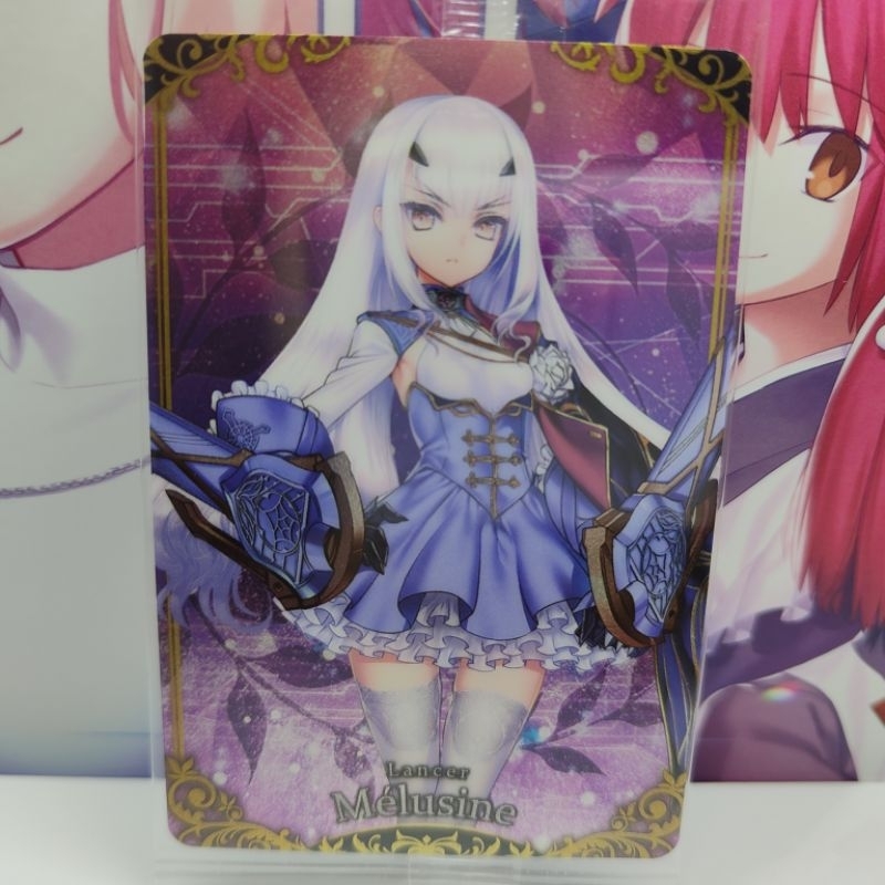 Fgo Melusine Bandai wafer card (Fate Grand Order Trading Card Game ...