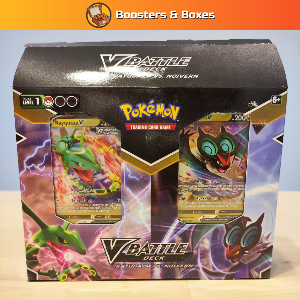 Pokémon TCG: V Battle Deck - Rayquaza vs. Noivern | Shopee Malaysia