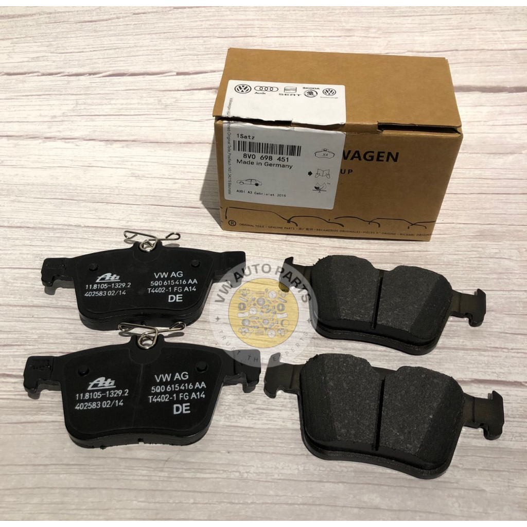 (100 ORIGINAL) REAR BRAKE PAD GOLF MK7 / GOLF MK7.5 / TIGUAN MK2