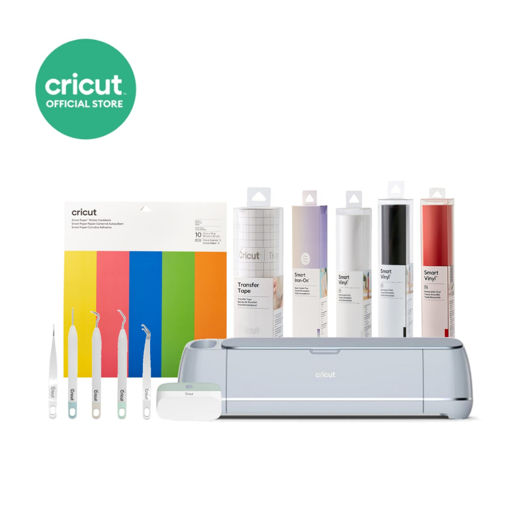 Cricut Maker 3 Smart Essential Bundle Cutting Machine Includes 7