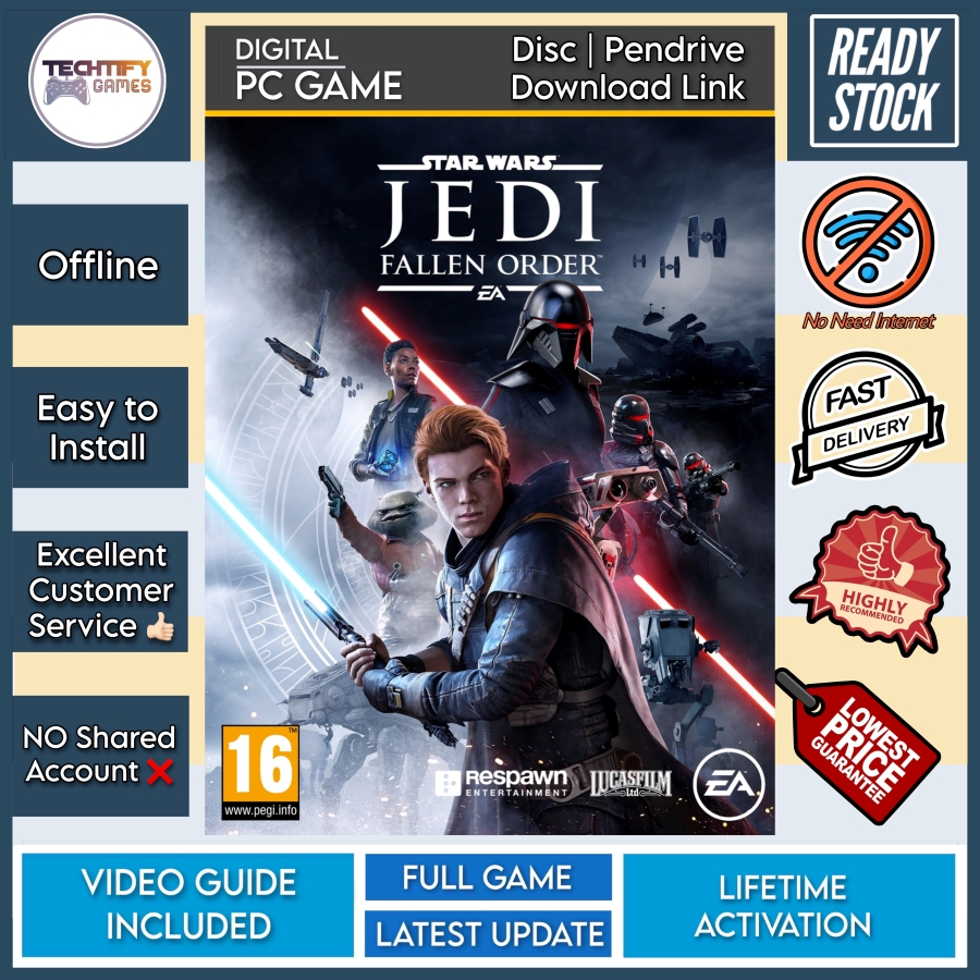 [PC Game] Star Wars Jedi Fallen Order Deluxe Edition Offline [Disc