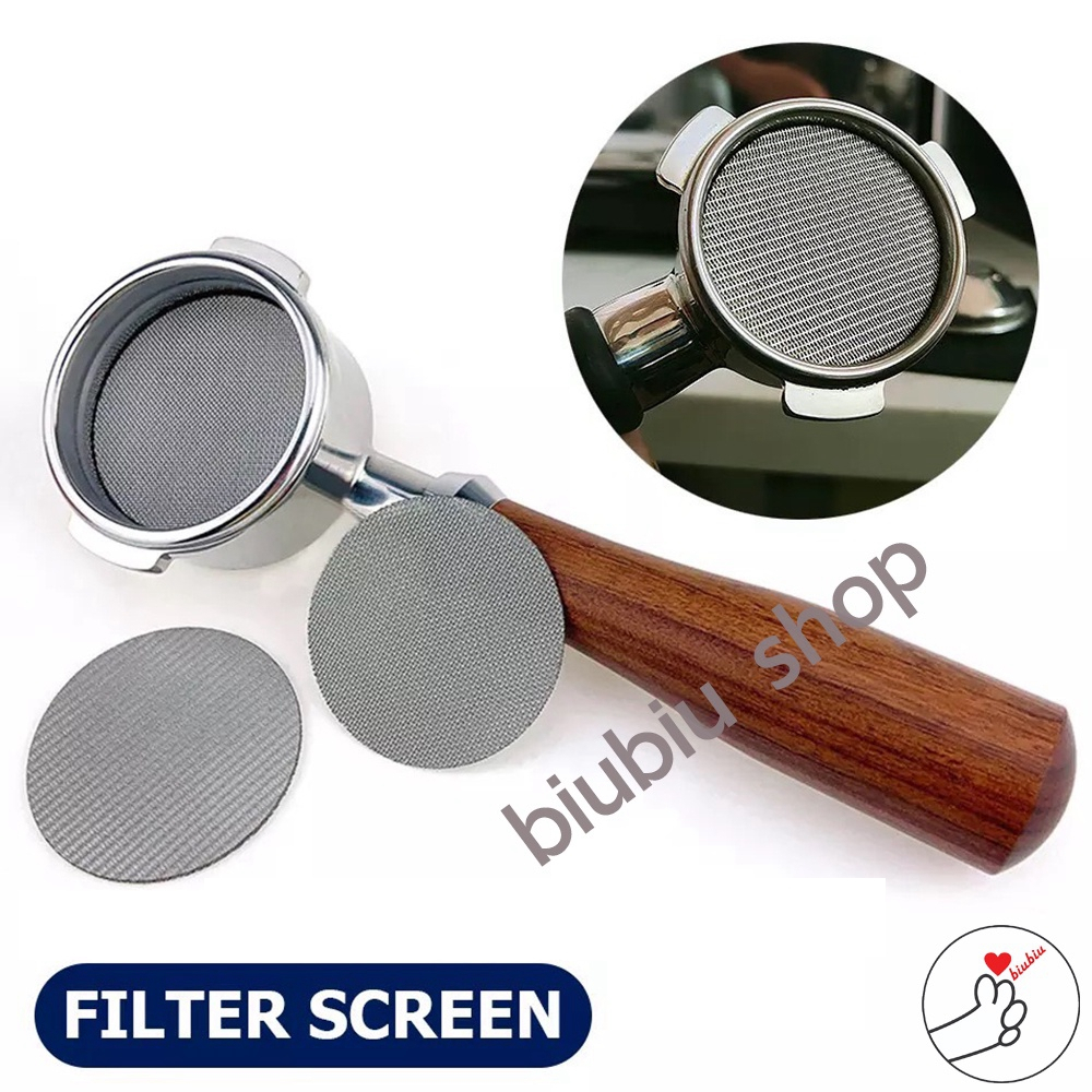 【Ready From MY】51/53/58mm Coffee Machine Filter Screen Stainless Steel ...
