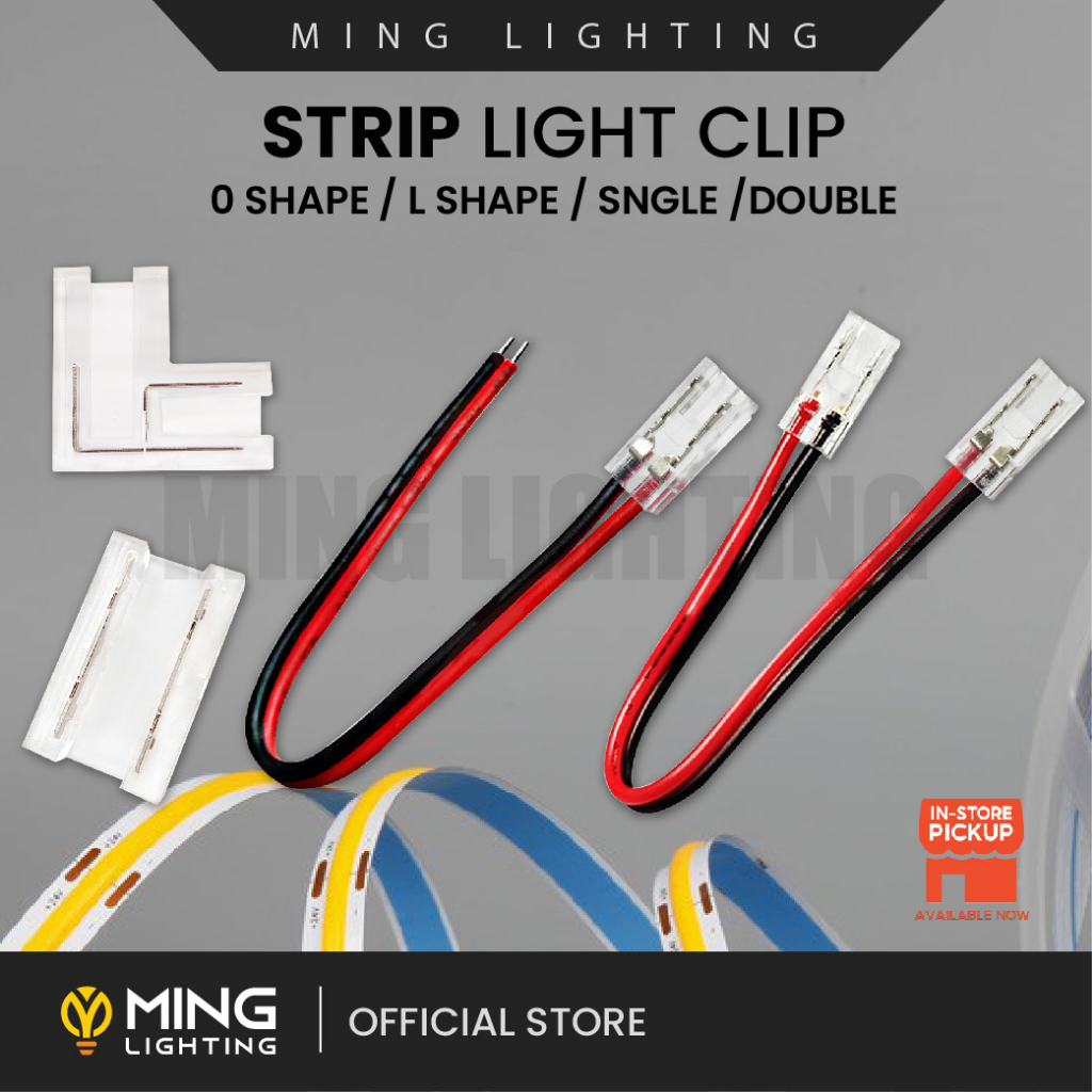 LED Strip Light Connector Clip COB DC24V 5M 10M 320LEDs 480LEDs