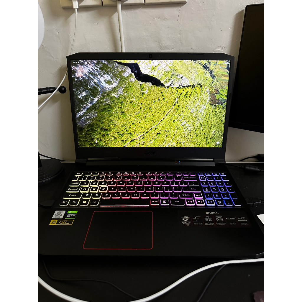 GAMING LAPTOP ACER NITRO 5 (AN515-55) i5 10300H GTX 1650Ti 16GB RAM 1TB ...