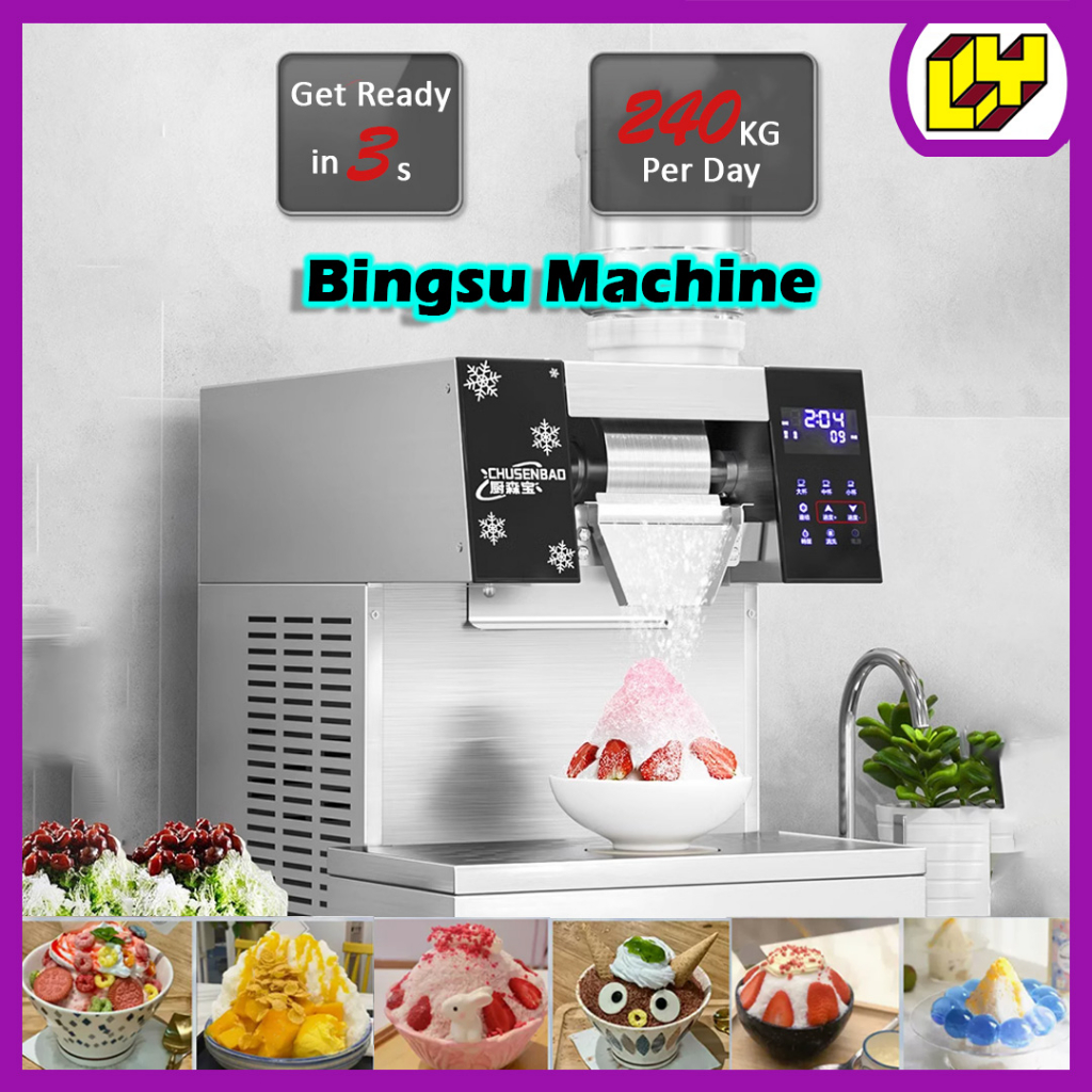 Commercial Bingsu Machine Mesin Bingsu Snowflake Ice Machine Bingsu