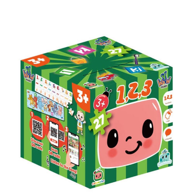 Cocomelon Puzzleheadz Maxi Numbers/Colours/Alphabet | Shopee Malaysia