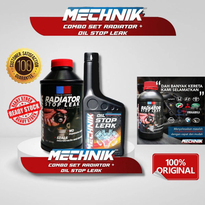 (ORIGINAL HQ/READY STOCK/FREEGIFT) Pro8 Mechnik Radiator Stop Leak