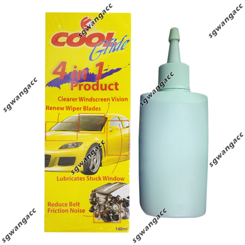 Cool Glide Cream Rubber Lubricant & Softener for Car Door Window