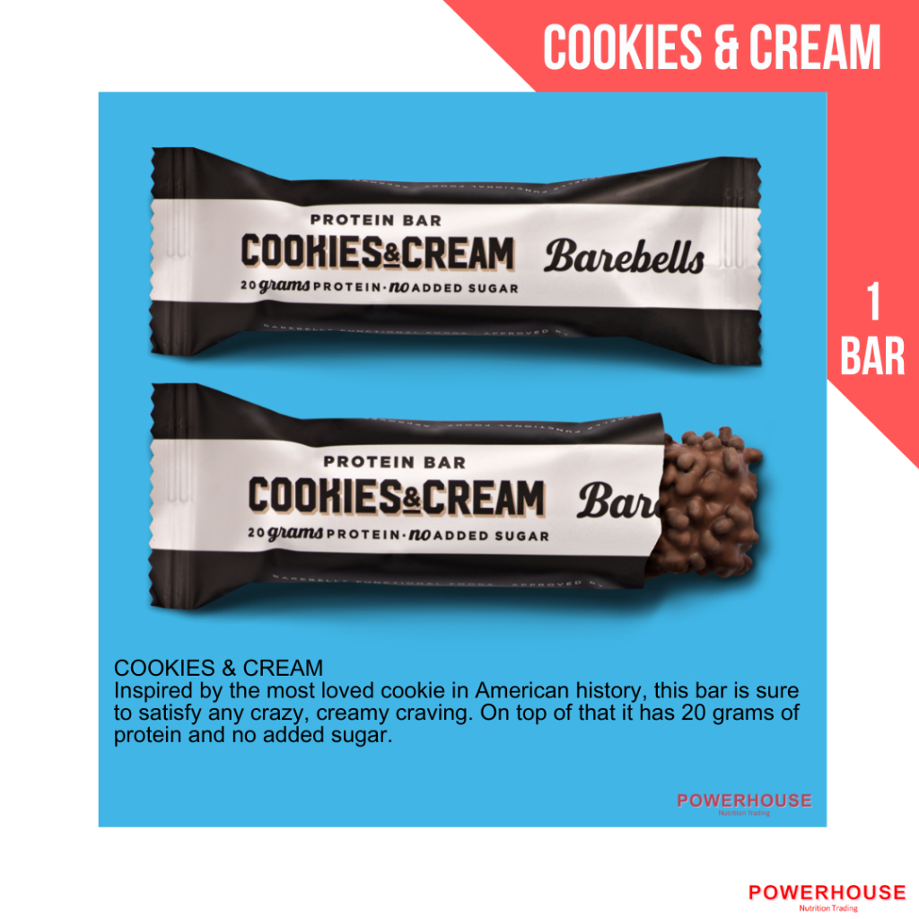 Barebells Protein Bar 1 bar [HALAL Protein Bar, Meal Replacement