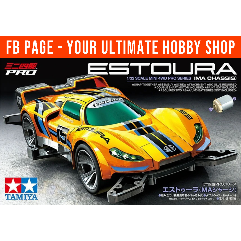 TAMIYA 18659 Mini 4WD Pro Series Estoura (MA Chassis) | Shopee Malaysia