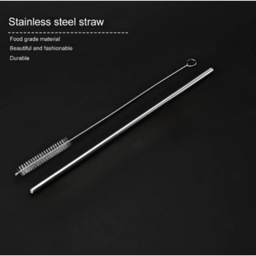 Stainless Steel Straw Drinking Metal Straw Reusable Washable Straw ...