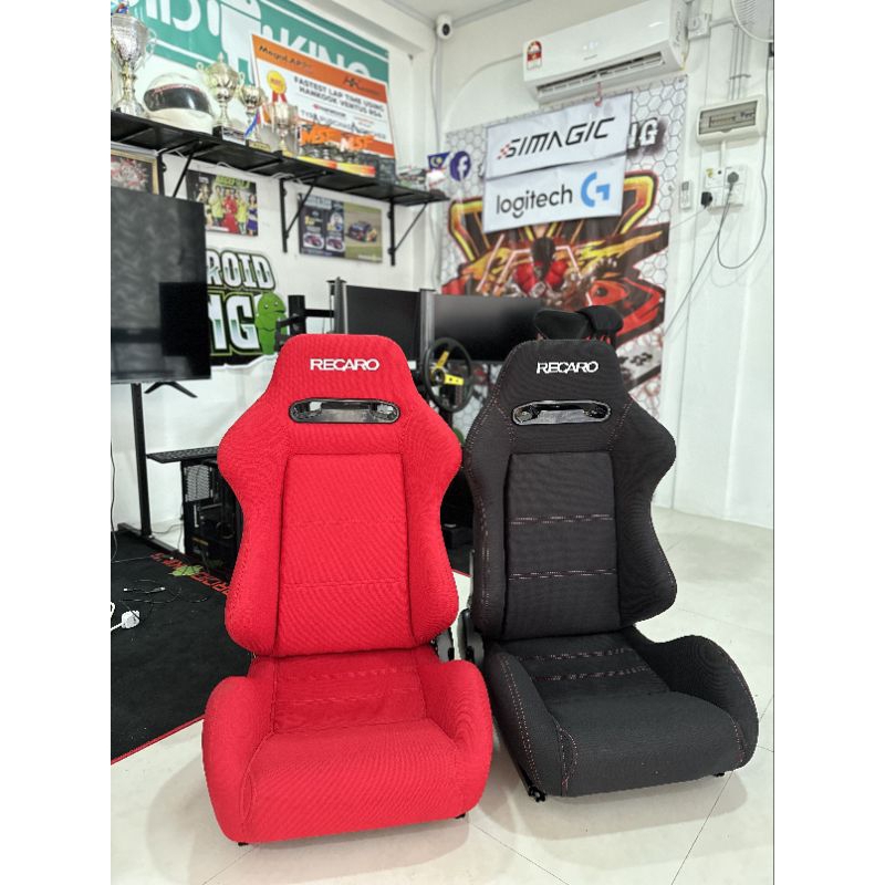 Semi Bucket Seat Sejuk Sponge Tebal dan Tapak Stand Wheelstand Rig ...