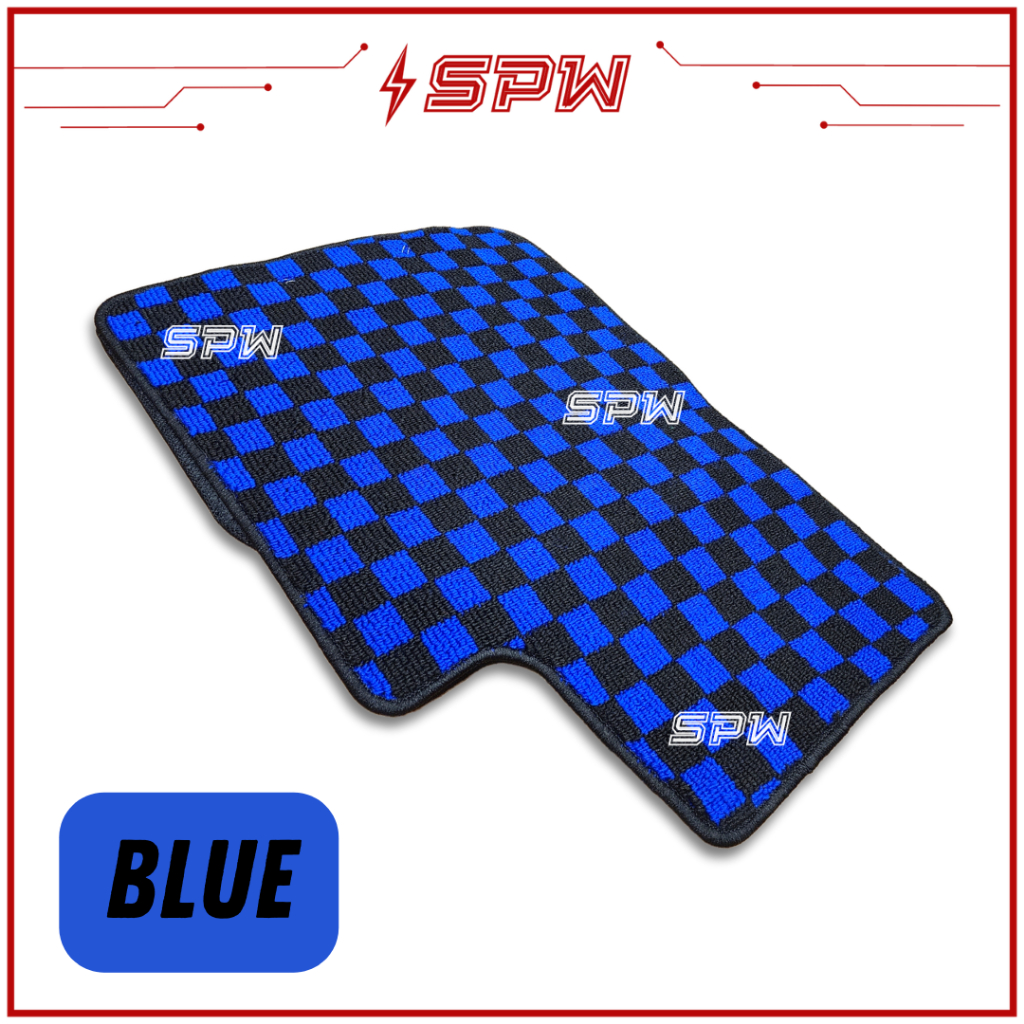 (Premium) Universal Carpet Dadu V2 Checkmate Dice Carpet Car Mat Premium Mat Karpet Thailand