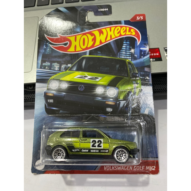 Hot wheels VOLKSWAGEN GOLF MK2 GREEN AUTOMOTIVE THEMED SERIES | Shopee ...