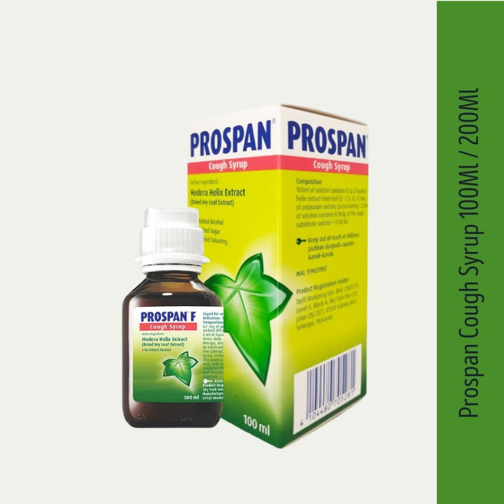 Prospan Cough Syrup 100ML / 200ML | Shopee Malaysia