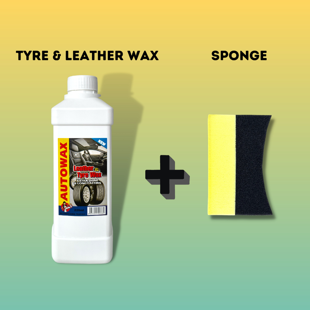 MKT 1L Tyre Wax Leather Tyre Waxing Wax Tire Wax Tayar Kereta | Shopee ...