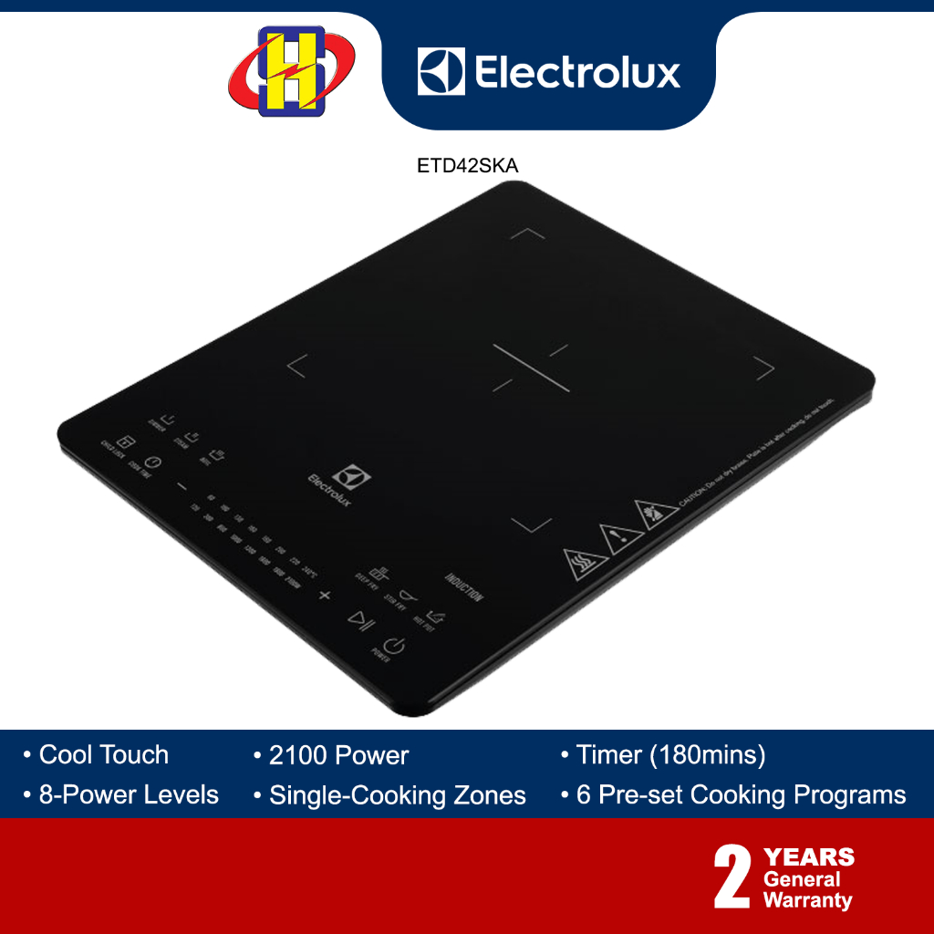 Electrolux Induction Cooker (2100W) Cool Touch Portable Tabletop