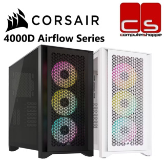 Corsair 4000D Airflow Black Steel Mid Tower Computer Case 