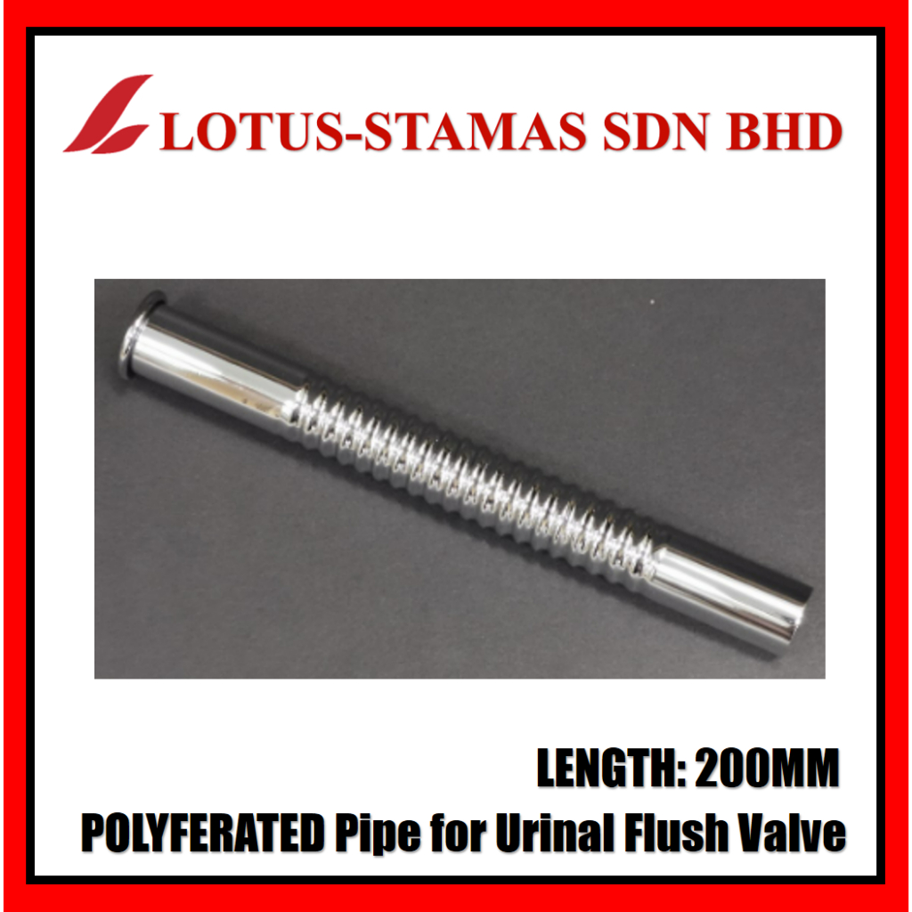 150MM / 200MM POLYFERATED Pipe for Urinal Flush Valve Johnson Suisse Econax Akron ITTO