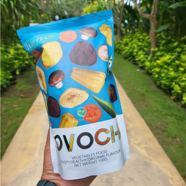 Ovochi Healthy Snacks Kerepek Sayur Kering Rangup Snek Sihat Shopee