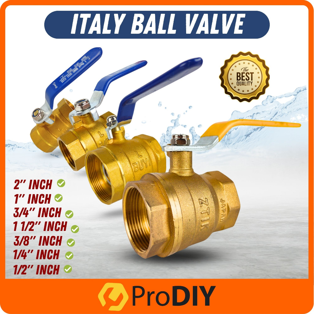 1 inch deals ball valve