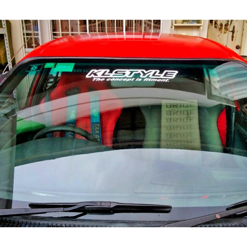 car sticker JB STYLE JBSTYLE KL STYLE KLSTYLE PROTON EVO KANCIL TURBO ...