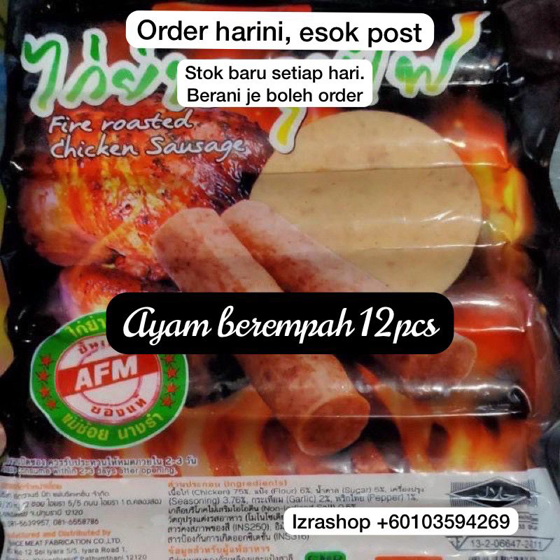 Sosej Thailand Viral Pulut Besar Cheese Besar Ayam Pedas Tomyum Ayam