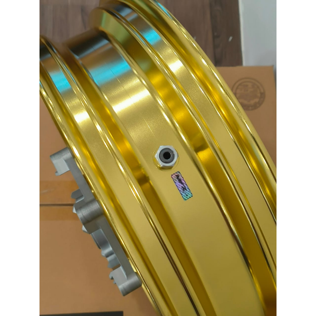 Original MFZ RACING XMAX Forged Sport Rim Aluminium Wheels GOLD COLOUR ...